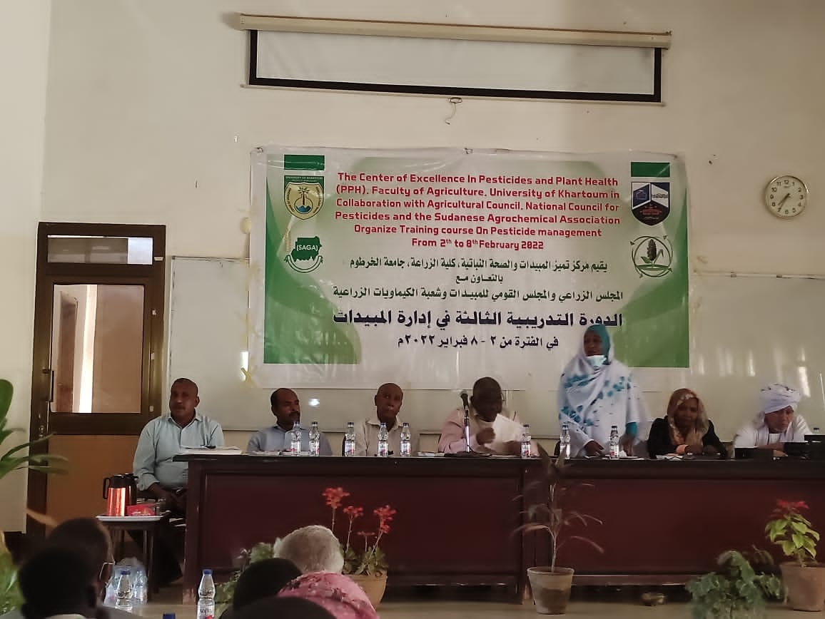 A session during the third course at the University of Khartoum