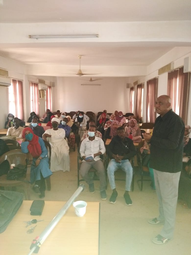 A pesticide management training session